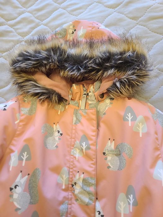 Зимний комплет на девочку 140