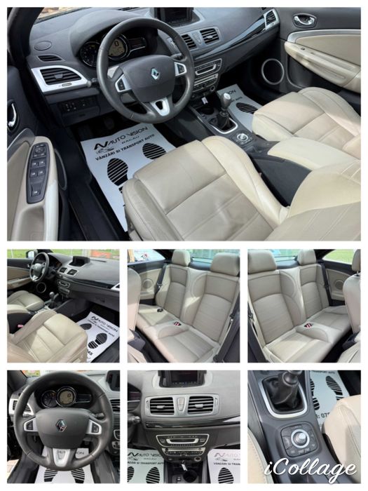 *RATE*Renault Megane Cabrio 1.4Benzina 130CP 2011 Piele NAV E5 RO!