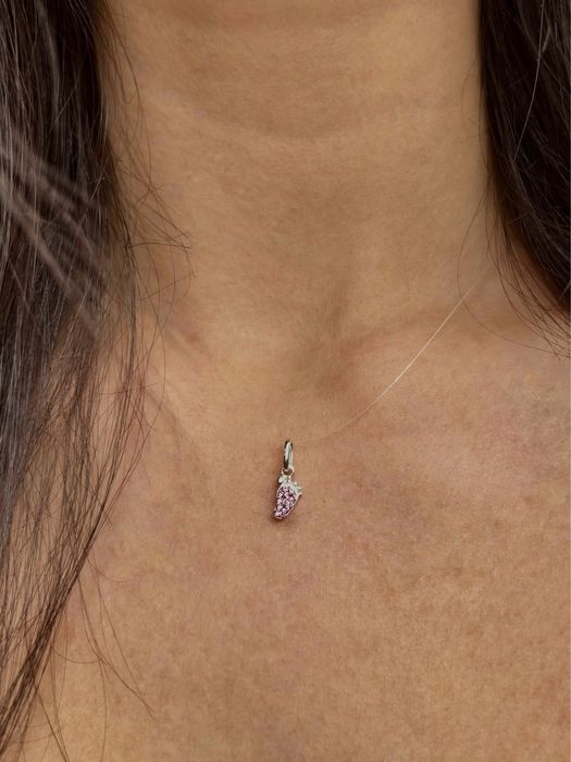 Сребърно колие „It’s a girl”