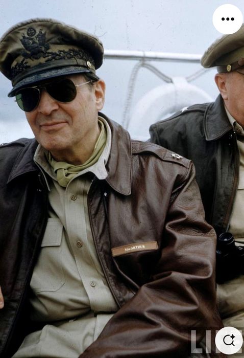 Geaca pilot aviator din piele, model A 2, US Air Force