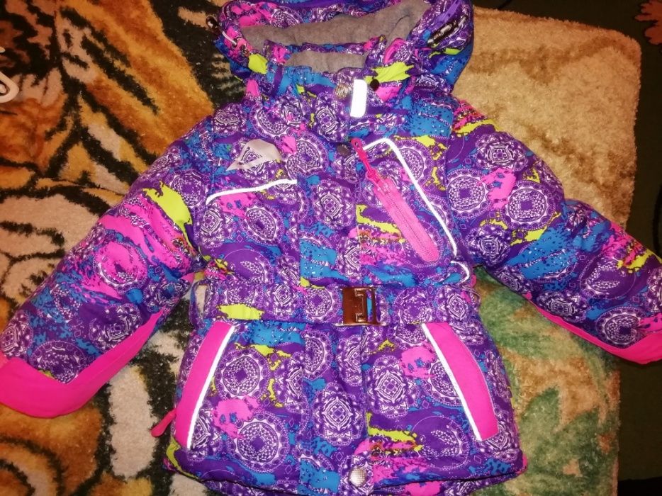 Детский лыжный костюм.