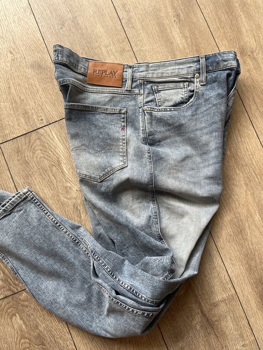 REPLAY  Sandot Relaxed Tapered - Нови дънки размер 34-36/ Оригинал