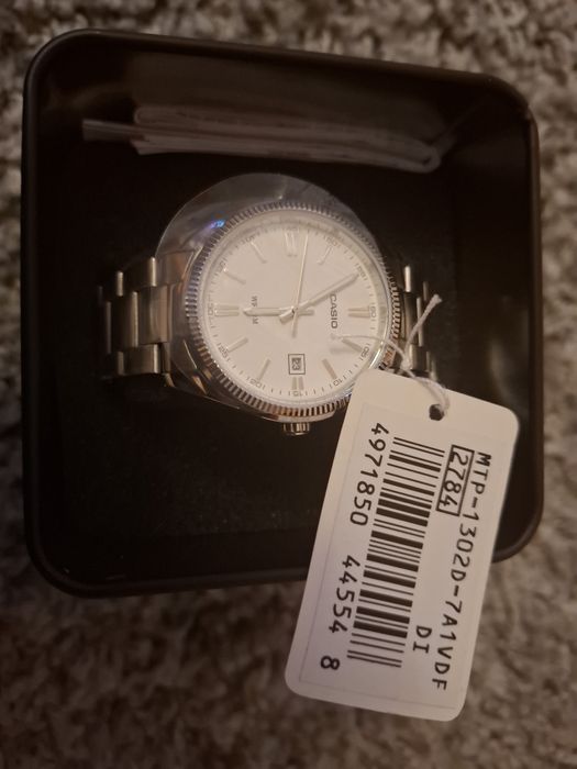 Ceas Casio MTP-1302D-7A1VDF–bărbătesc original, NOU+cutie, cu eticheta
