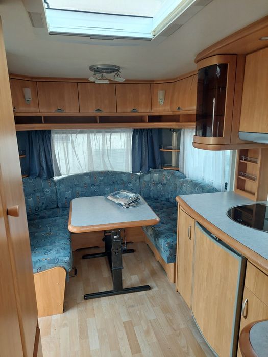 Rulota Hobby de Luxe an 2006,InmatriculataRo,Pat francez, Cort ,Boiler