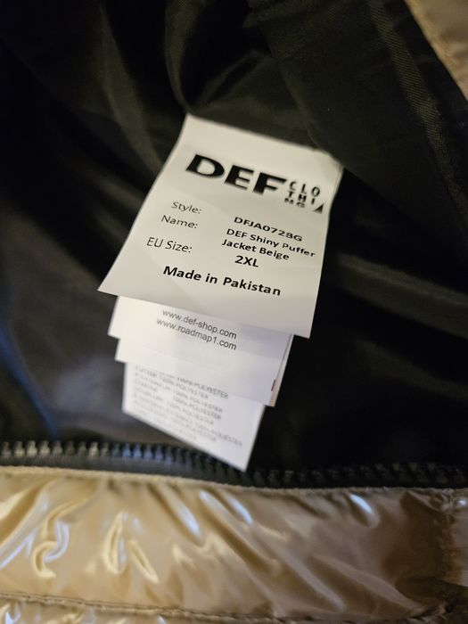 DEF оригинално мъжко зимно яке