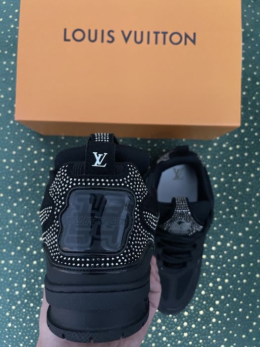 Louis Vuitton LV Skate Black Silver Crystal – Calitate Premium