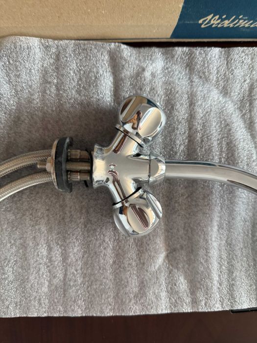 НОВ стоящ смесител за умивалник Видима Искър С J155 / Vidima