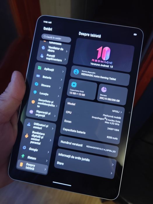 Vând sau Schimb Tableta Redmagic ASTRA  TOP!!