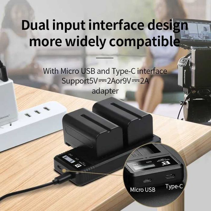 Зарядное устройство для видеокамер Sony