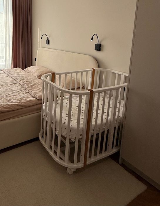 Детская кровать трансформер с маятником