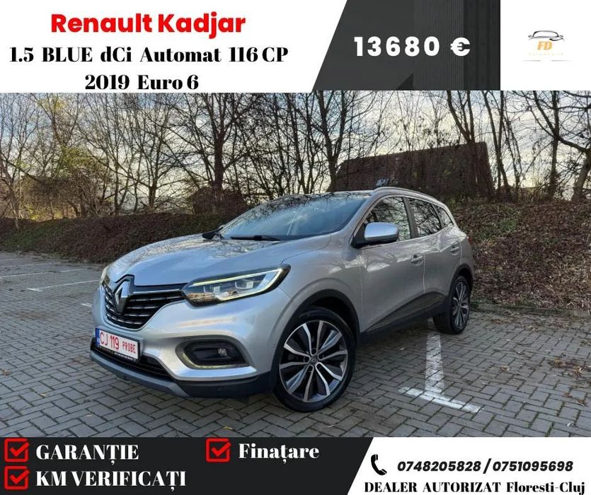 Renault Kadjar Renault Kadjar 1.5 BLUE dCi Intens Model 2020 Cu RAR
