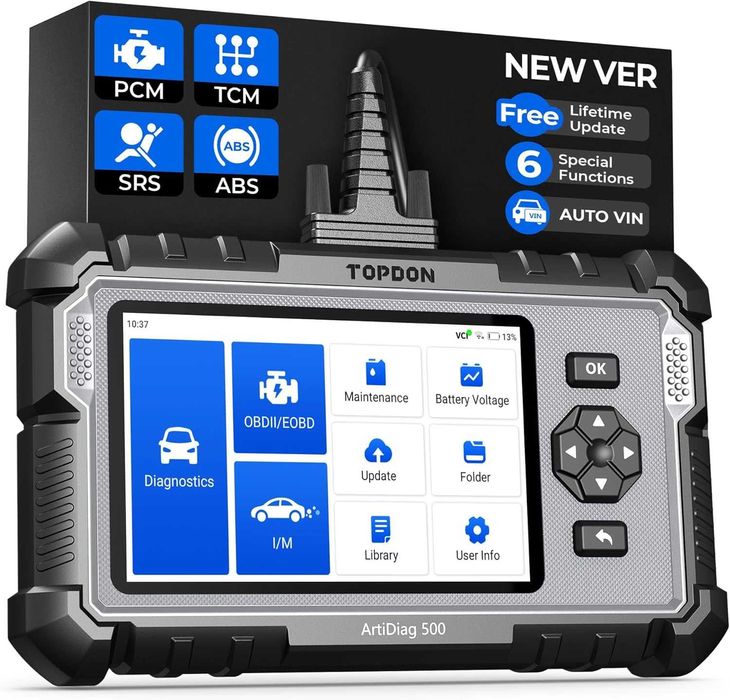 TOPDON ArtiDiag500 OBD2 автомобилен диагностичен инструмент авто диагностика