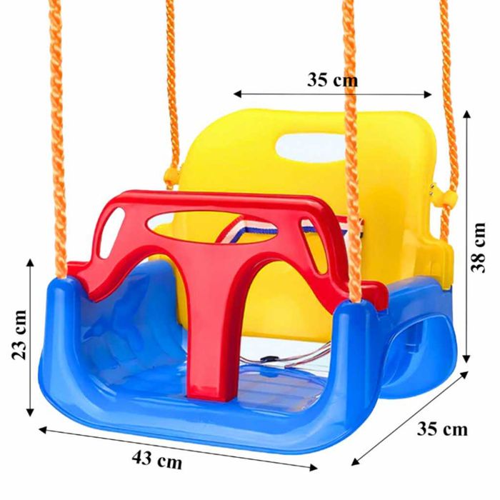 Детска люлка с облегалка 3 в 1