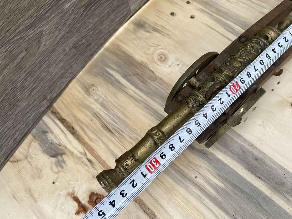 Английско оръдие топ от Месинг