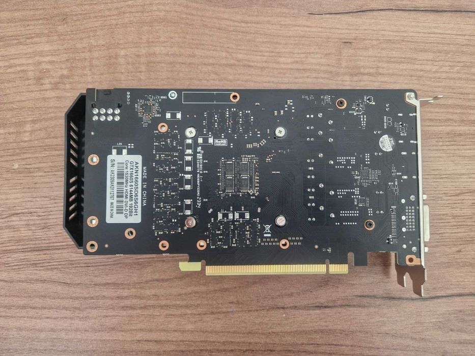 Видеокарта ARKTEK GeForce GTX 1660 Super 6 GB GDDR6 192 bit
