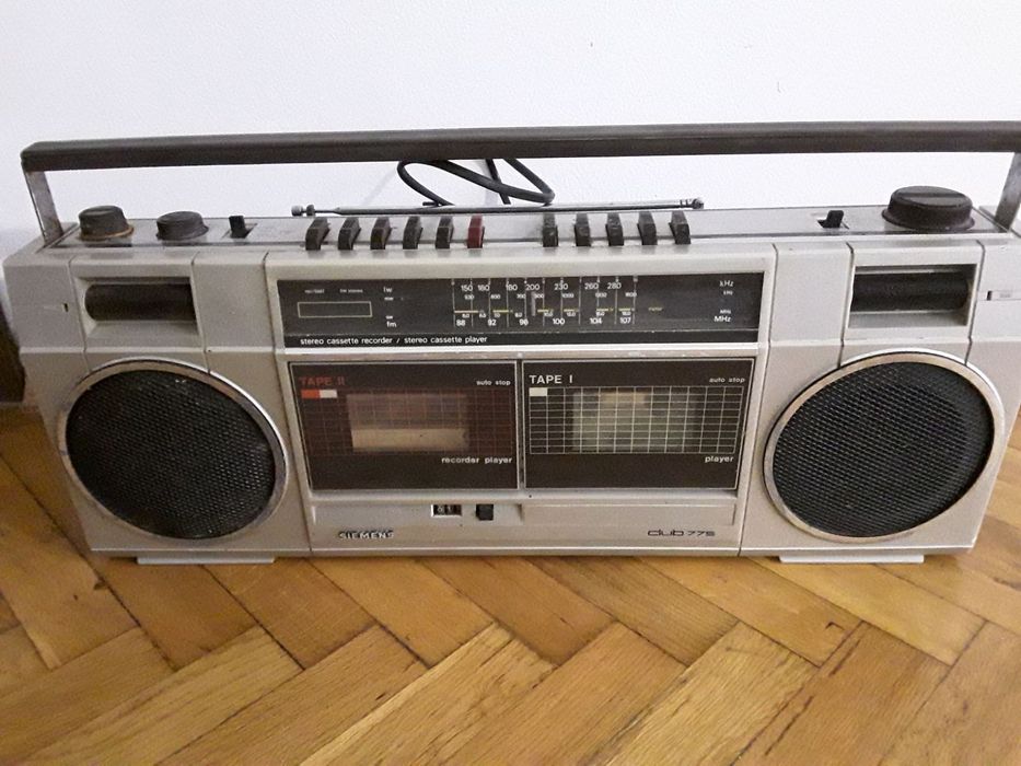 SIMENS ретро касетофон