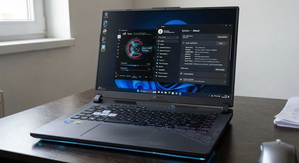 Laptop ASUS ROG Strix G16 | i9-14900HX | RTX 4070 | 96GB RAM|4.5TB SSD