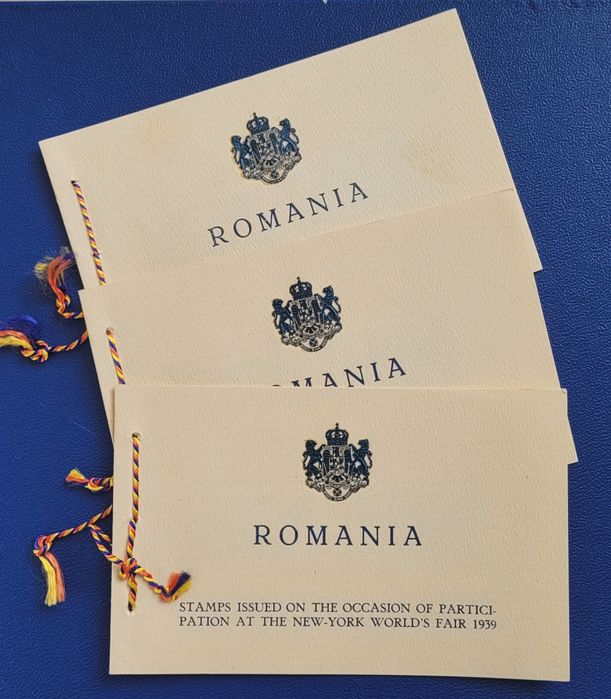 Timbre Romania 1939 Carol ll bani vechi bancnote