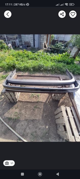 Бампера на Митсубиси галанд