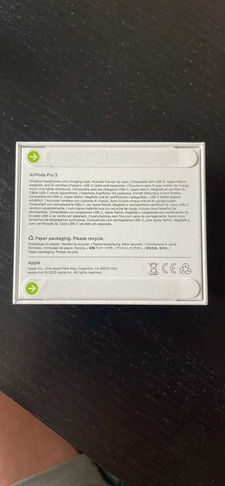 Apple AirPods Pro 3 НОВИ запечатани гаранция Yettel