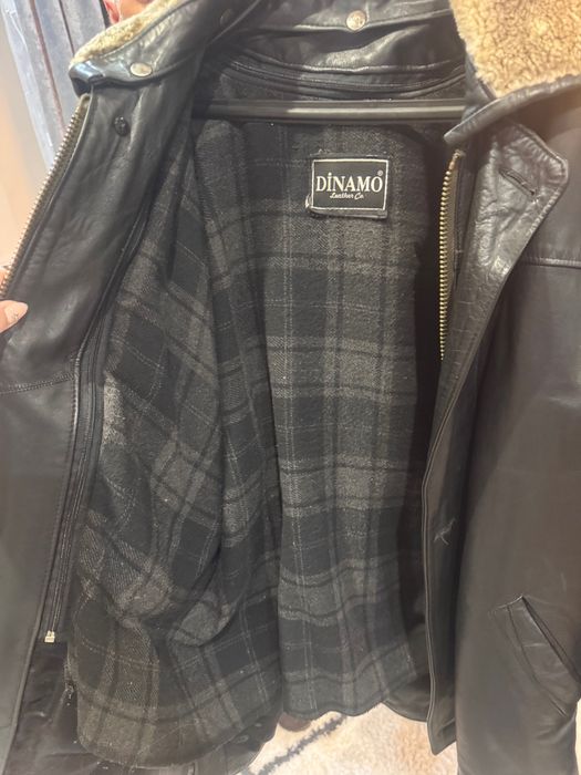 Мъжко яке от естествена кожа