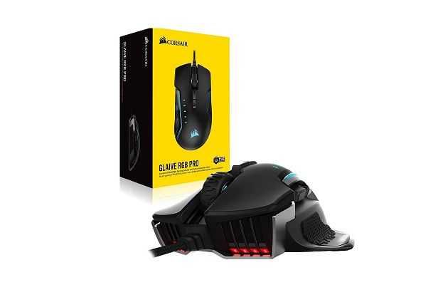 ^ Corsair glaive RGB PRO - Aluminum