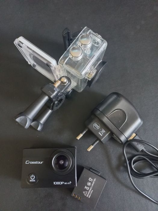 Спортна камера Crosstour CT7000, WiFi 1080P, Full HD 12MP водоустойчив