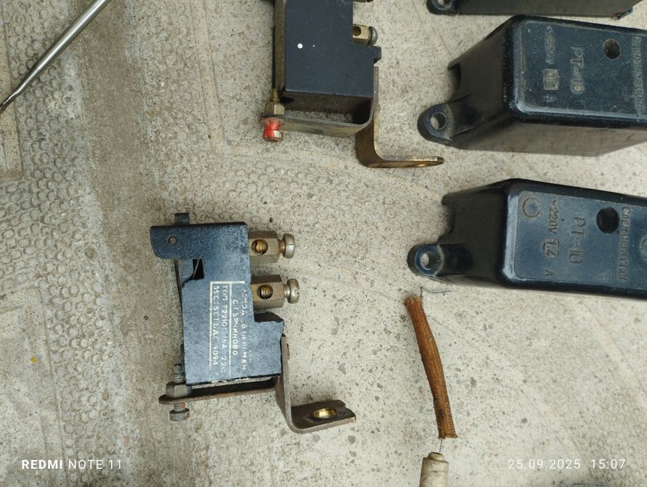 Продавам релета, Термо защити...