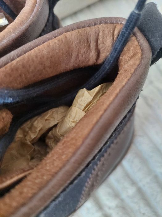 Ботинки мужские  зимние  BATA  кожа