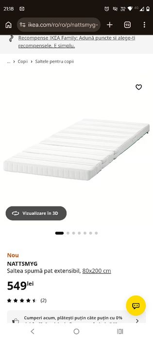 Vand pat copii Ikea