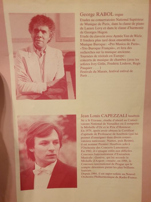 Gheorghe Zamfir - semnat! - Paris 1988