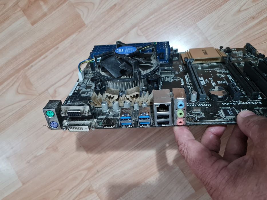 Kit placa de baza  cu M2 + procesor + rami 16gb