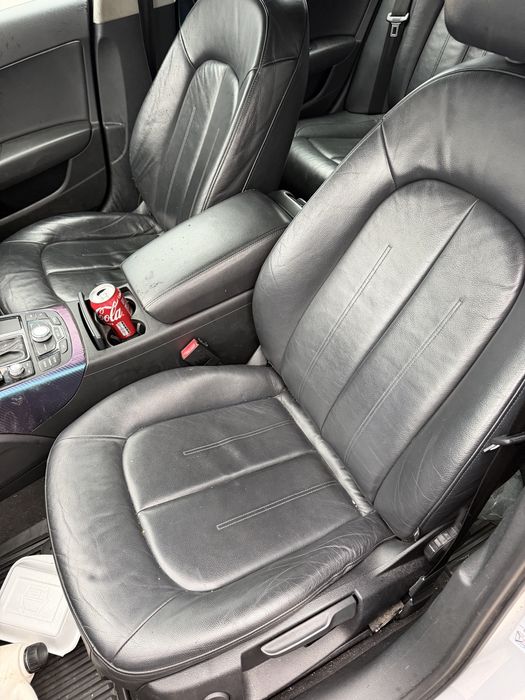 Кожен салон с подгрев ауди а6 ц7 / кожени седалки audi a6 c7 4g
