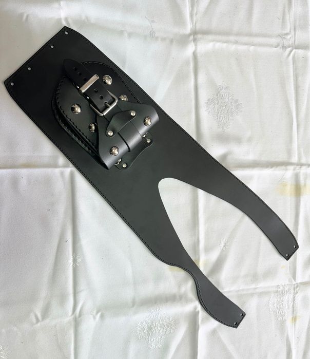 НОВ предпазител за резервоар от естествена кожа за Kawasaki Vulcan