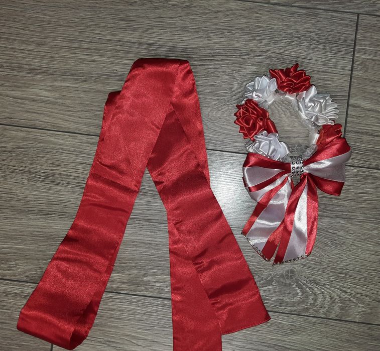 Веночек на причёску и пояс