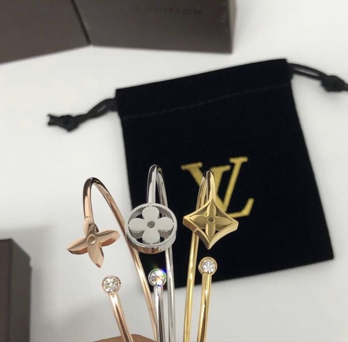 Позлатени гривни LOUIS VUITTON Idylle Blossom 750/18k