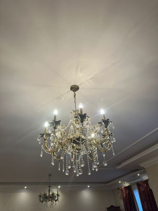 продам люстру хрустальную