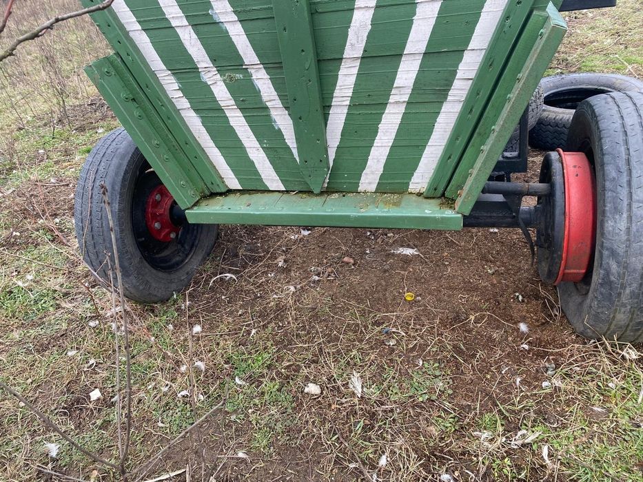 Căruță cu roți de 14 si 16