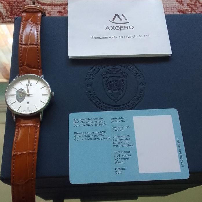 Qo'l soati... Shvetsariya-Swiss. IWC xalqaro model. DXX Raisi esdalik