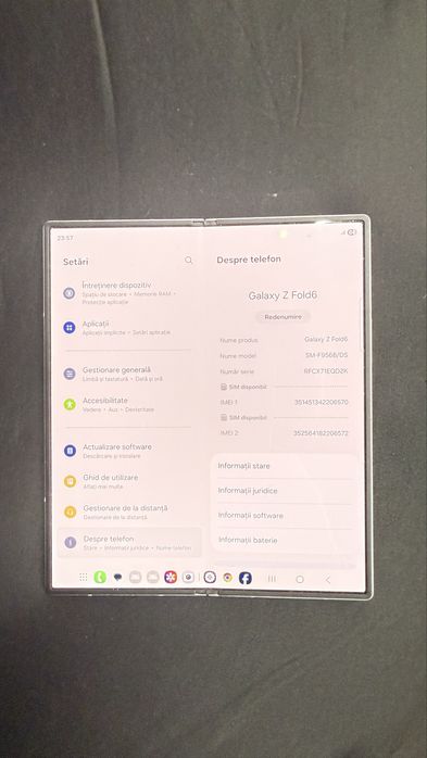 Vand Samsung fold 6 impecabil