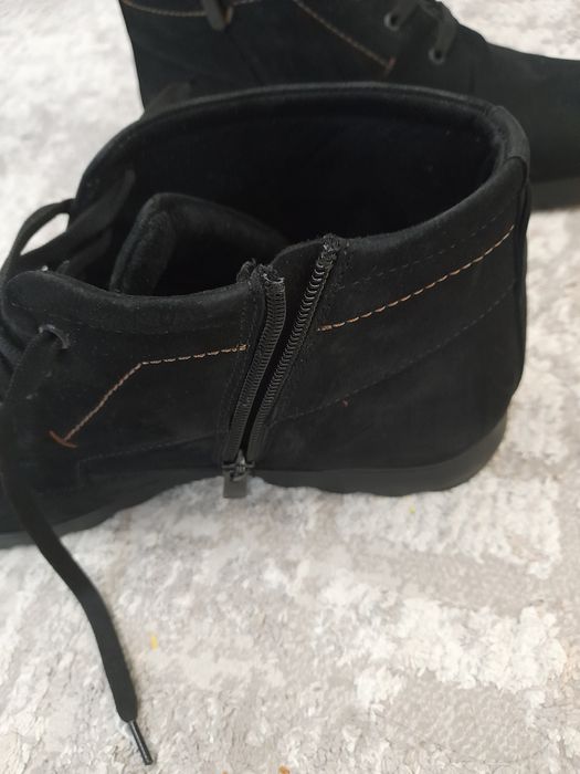 Мъжки боти, естествен набук