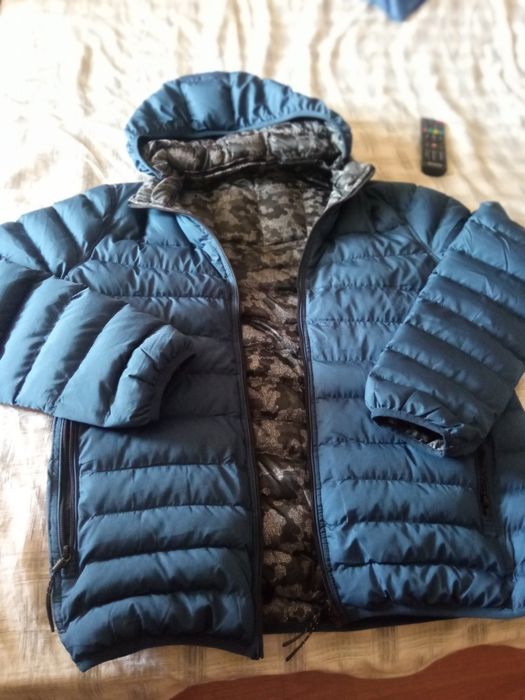 Куртка утепленная, двусторонняя