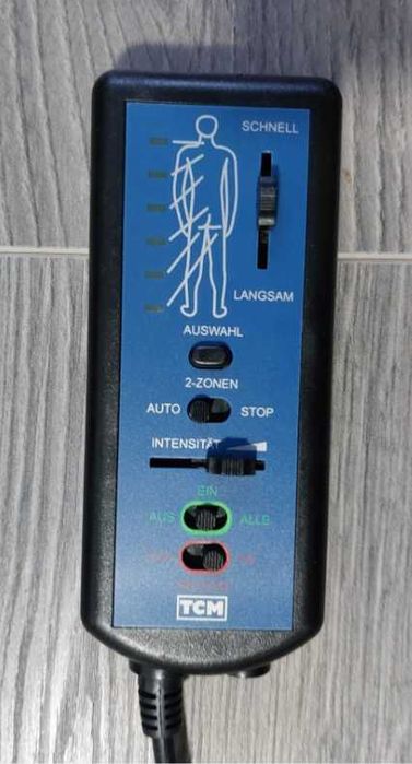 Saltea cu vibromasaj si telecomanda. Noua. Fabricata in Germania.