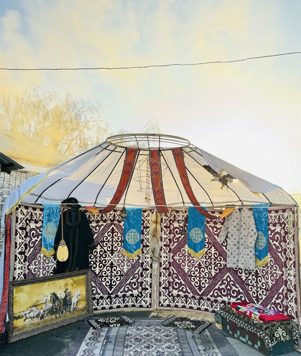 Аренда полуюрта, жарты киіз үй