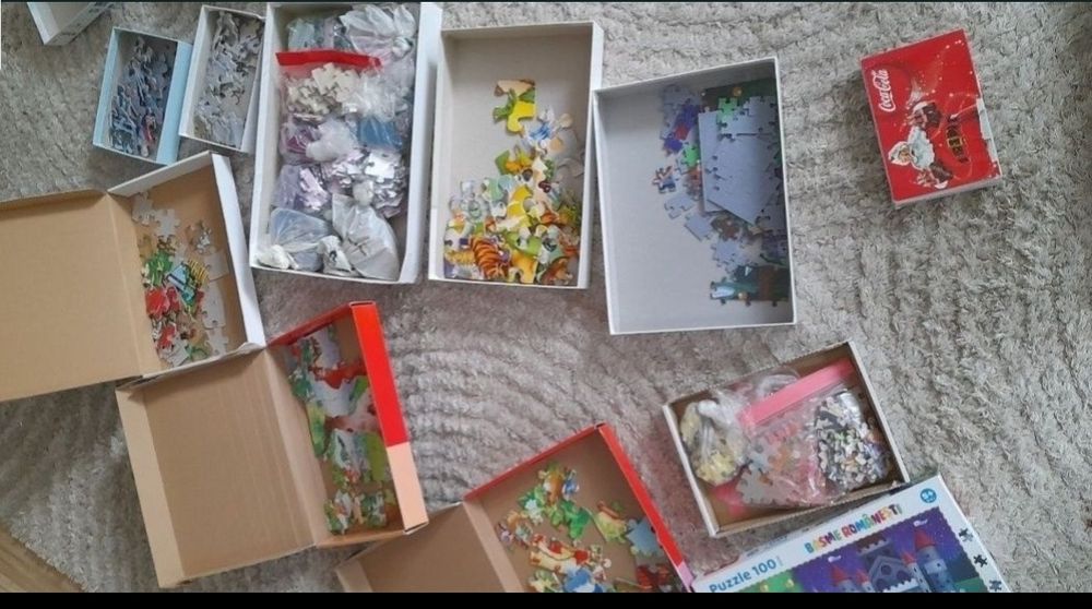puzzle 3 4 5 ani noriel clementoni trefl castorland 24 25 35 56 60
