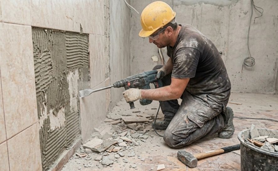 Decopertare faianta și gresie, preț negociabil