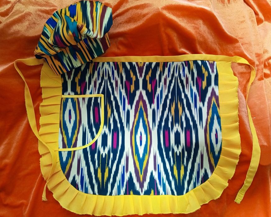 Фартук кухонный национальной расцветки в наличии и на заказ