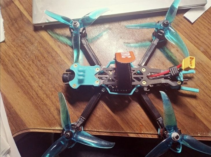 Дрон. Fpv дрон. mak 4