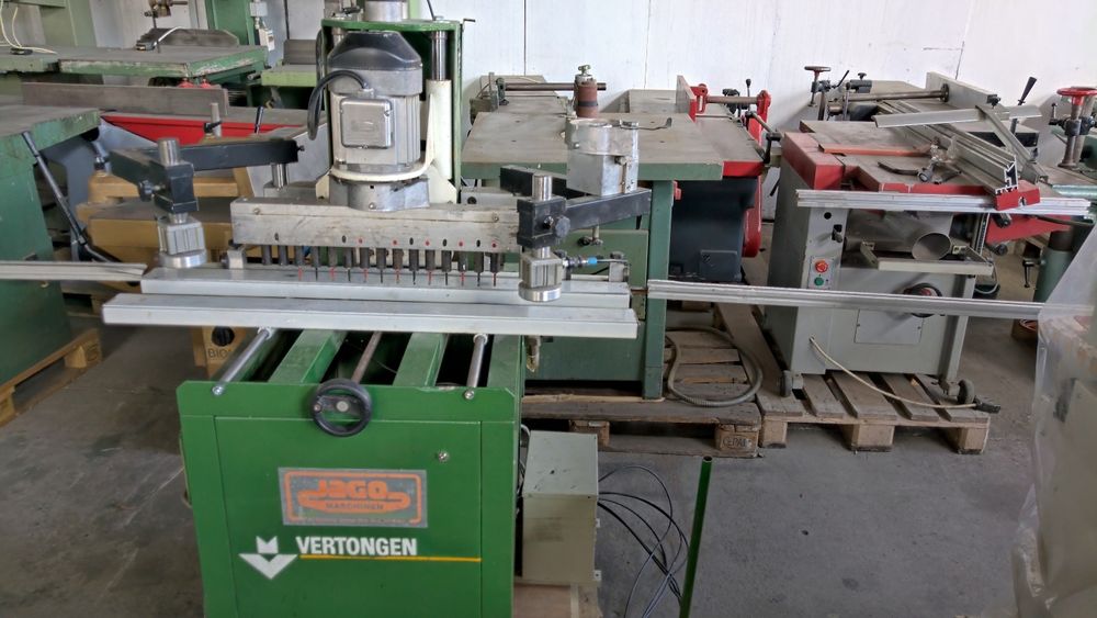 СРЕБРИН - немска пробив на машина с две глави за минификс