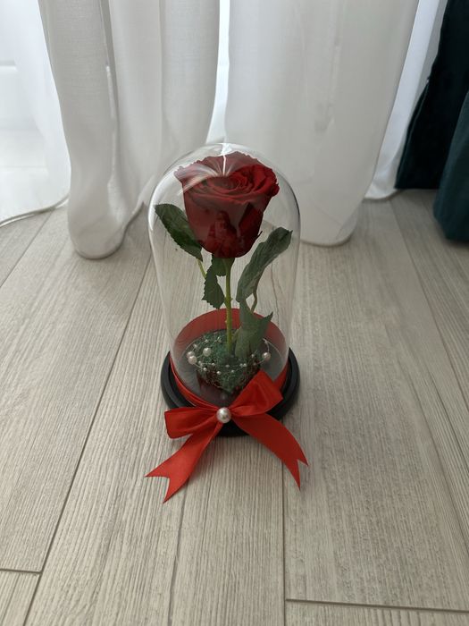 Cadou Valentine’s Day trandafiri criogenati